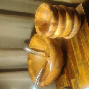 Nambe Salad Bowl Set